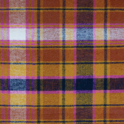 Highlands Flannel | Chevron Plaid Toffee