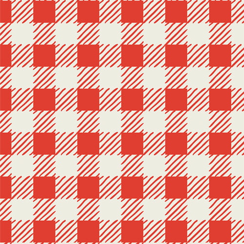 Flannel | Checkered Charm | Christmas in the Cabin