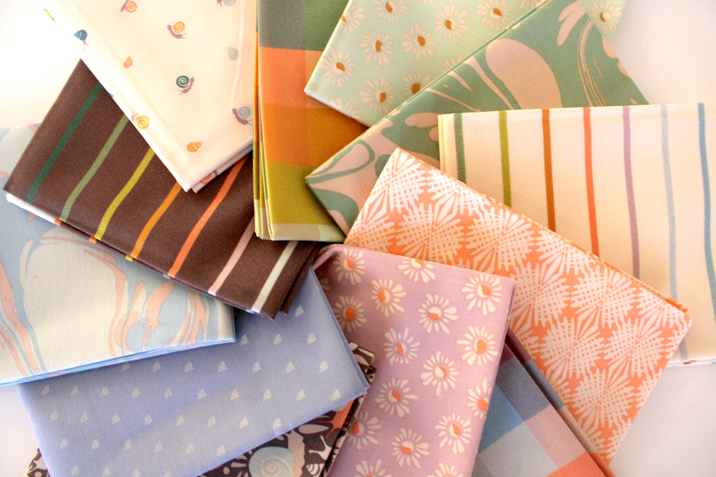 Slow Summer | Fat Quarter Bundle | 12 Count