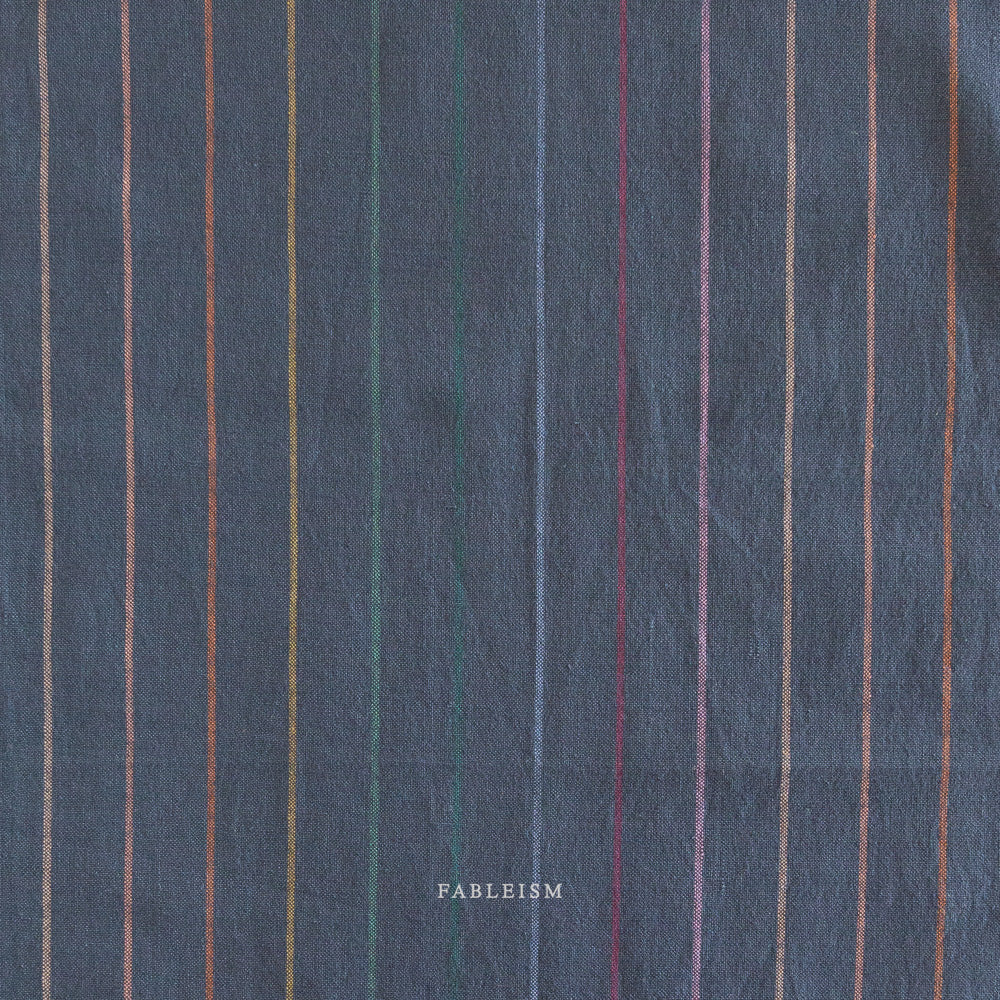 Lucky Loom | Skinny Stripe in Dark Rainbow
