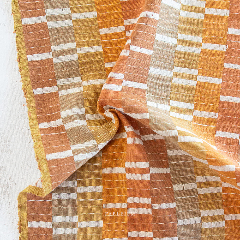 Lucky Loom | Southwest Stripe in Saddle