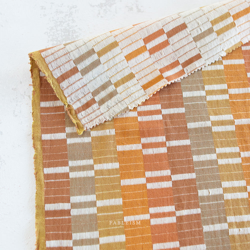 Lucky Loom | Southwest Stripe in Saddle