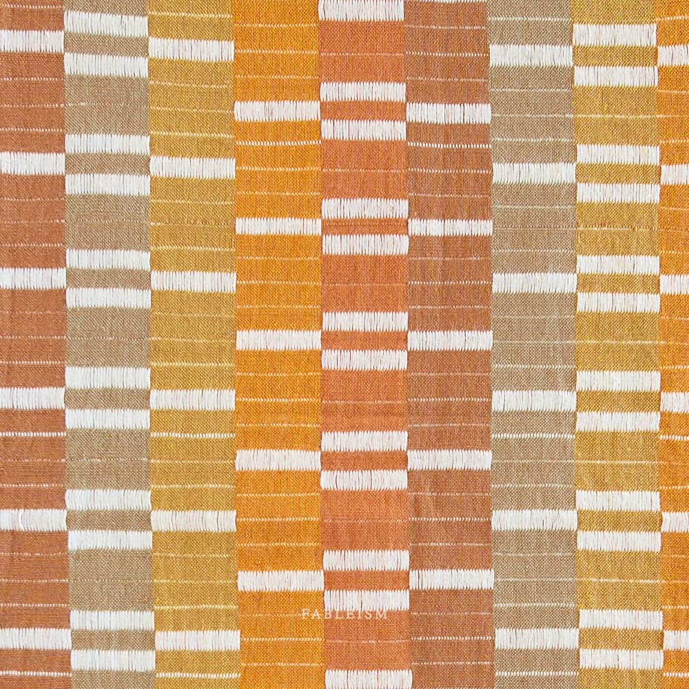 Lucky Loom | Southwest Stripe in Saddle