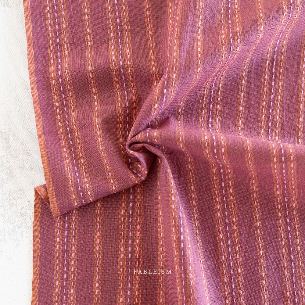 Lucky Loom | Stitch Stripe in Blackberry