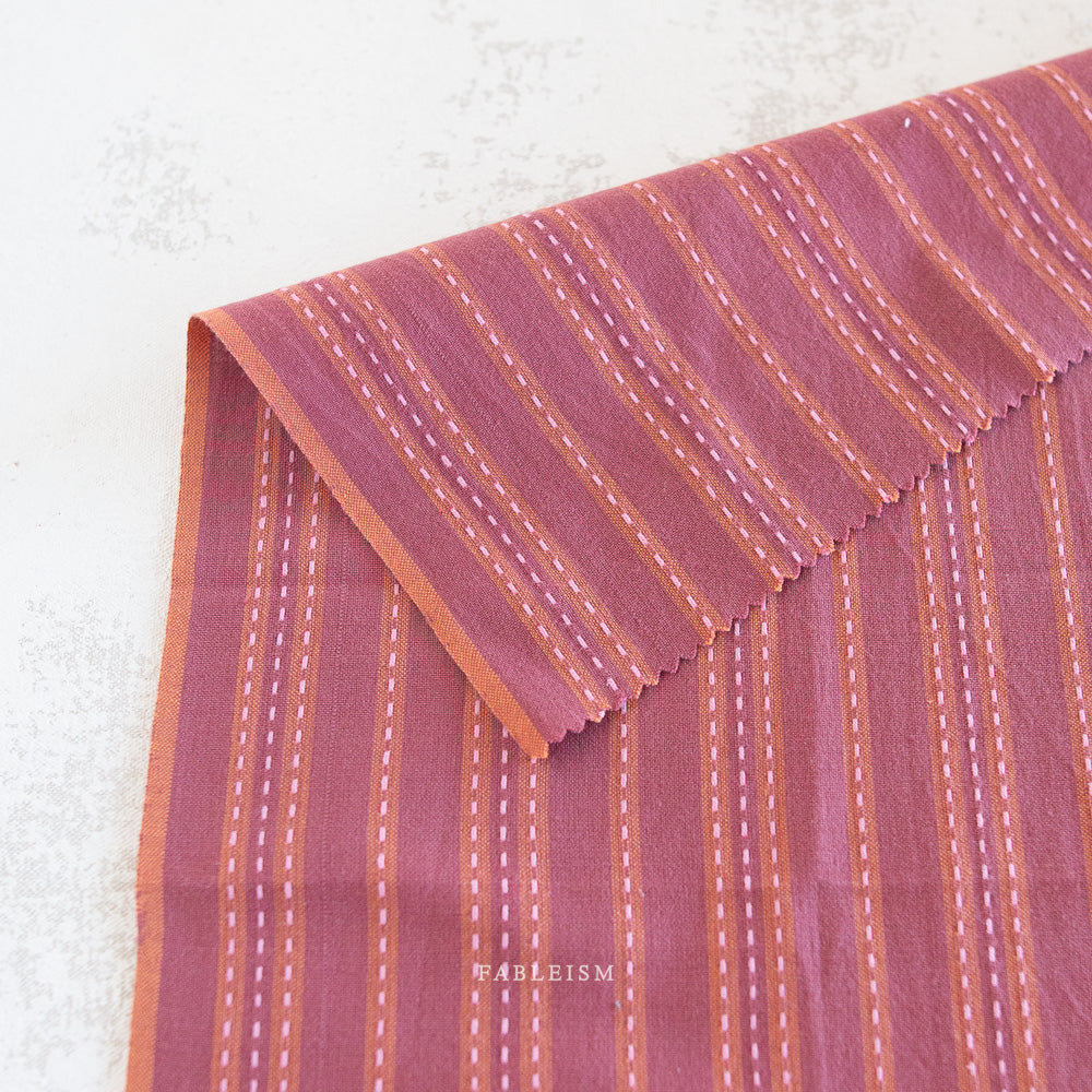 Lucky Loom | Stitch Stripe in Blackberry