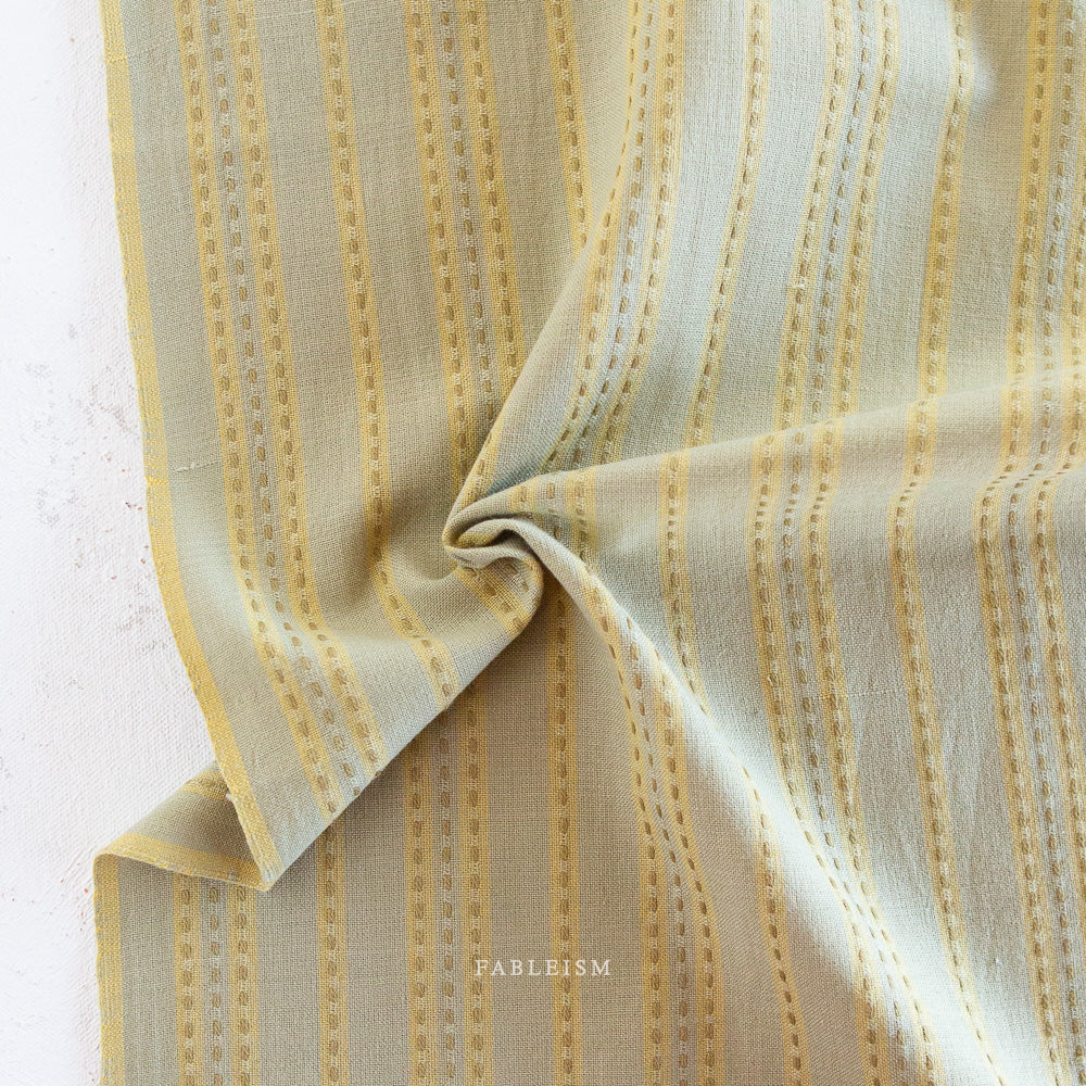 Lucky Loom | Stitch Stripe in Sage