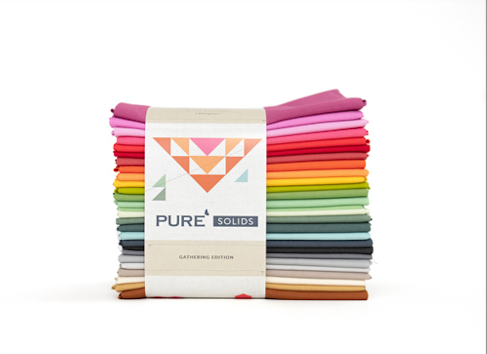 PURE Solids | Gathering Edition Fat Quarters | 27 Count