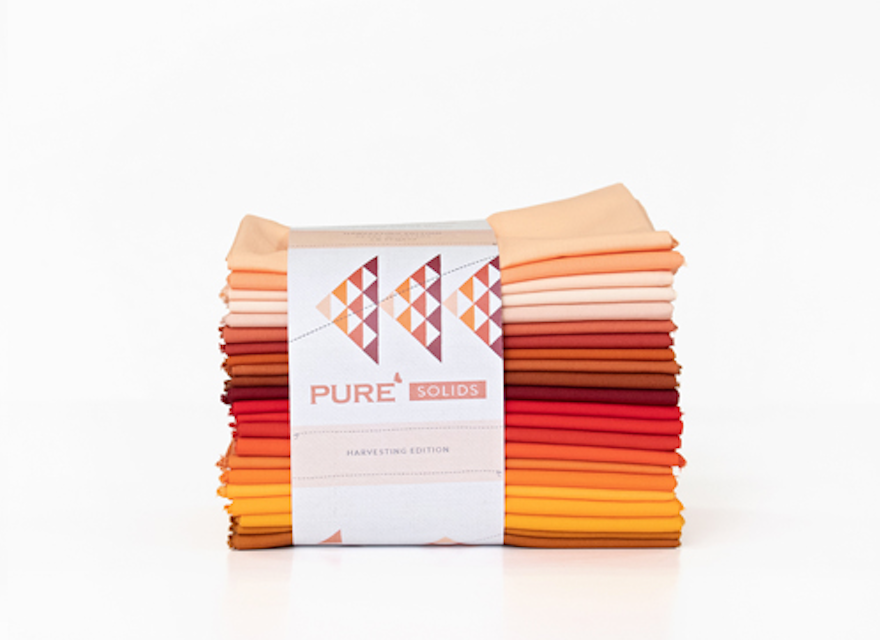 PURE Solids | Harvesting Edition Fat Quarters | 22 Count