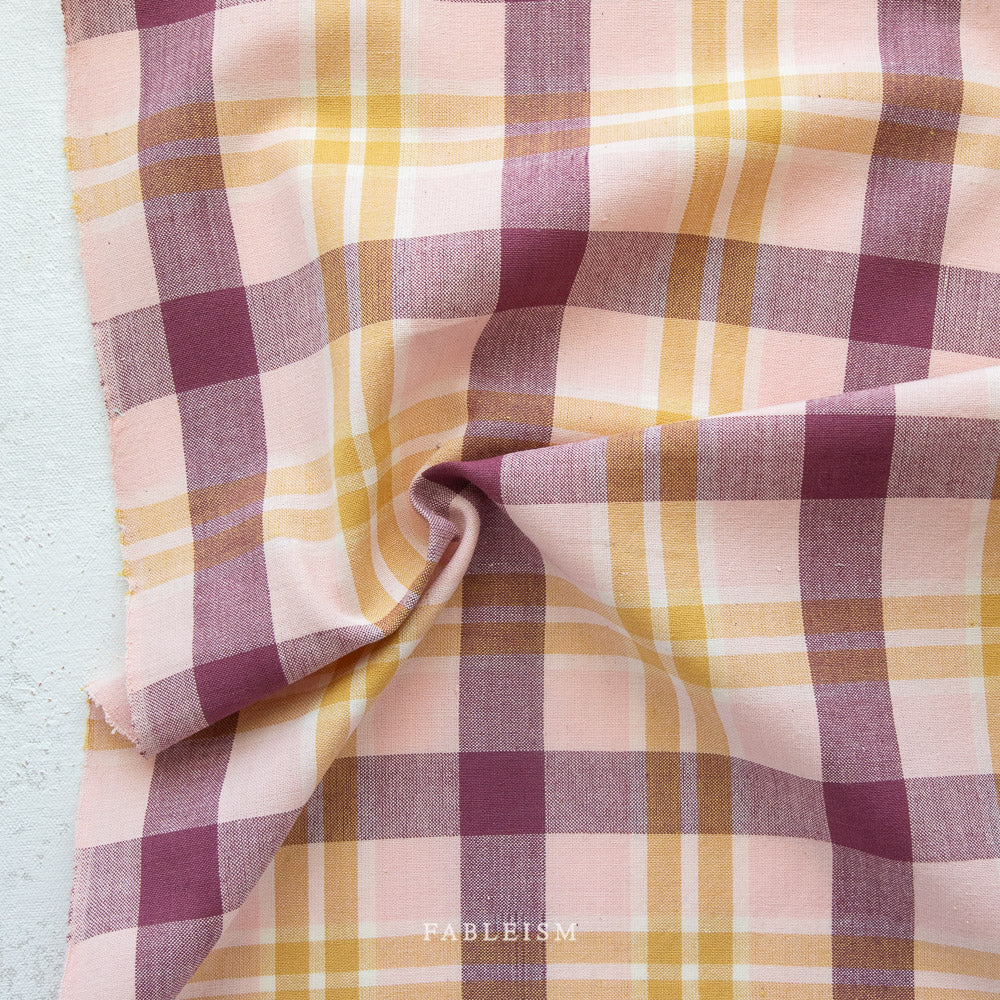 Arcade Plaid Woven | Wildberry