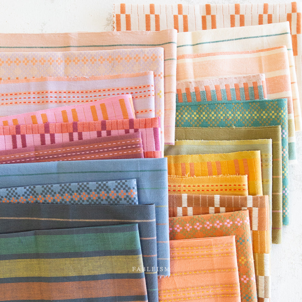 Lucky Loom | Stitch Stripe in Sage