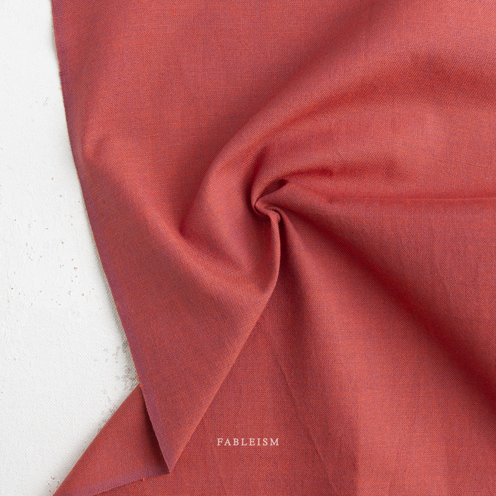 Watercolor Wovens | Red Pear