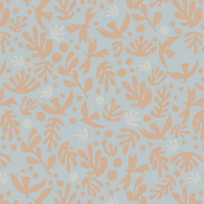 4.25 Yards | Duval | Boho Birds Glacier