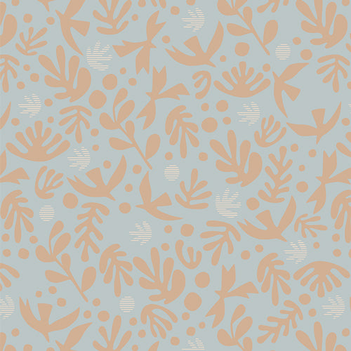 4.25 Yards | Duval | Boho Birds Glacier