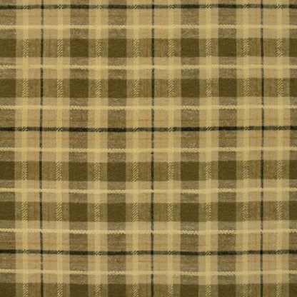 Highlands Flannel | Check Plaid Olive Jam