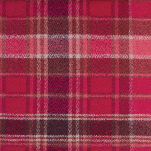 Highlands Flannel | Chevron Plaid Cranberry
