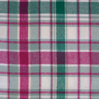 Highlands Flannel | Chevron Plaid Eucalyptus
