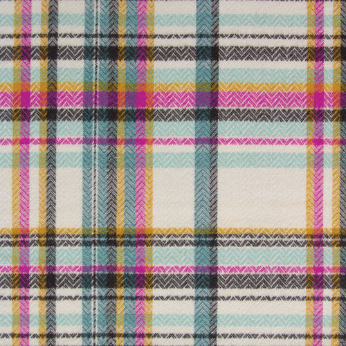 Highlands Flannel | Sketch Plaid Tealberry