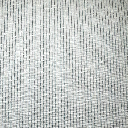Mini Woven Details | Pinstripe in Chambray Blue