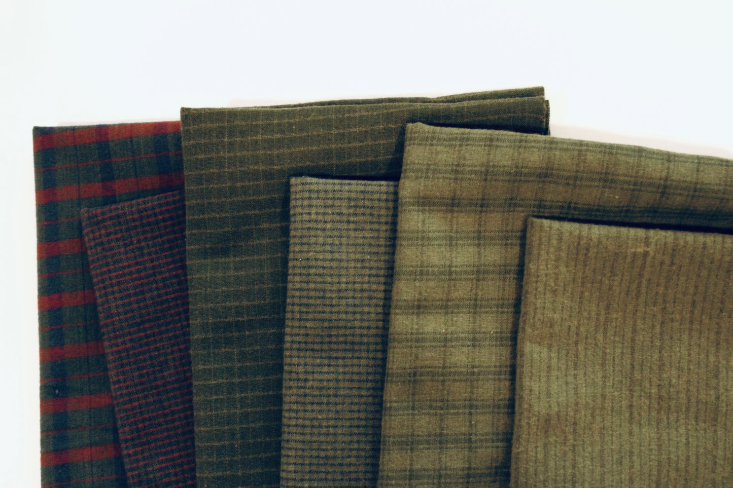 Brushed Cotton | Mini Checks in Traditional