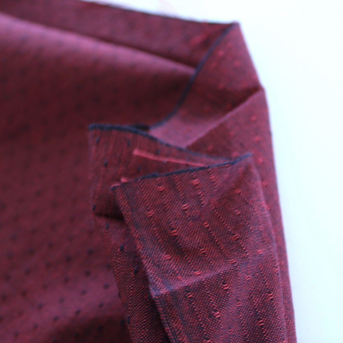 Beady Woven | Garnet