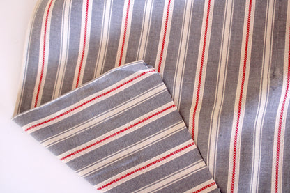 Americana Vintage Stripe | Faded Blue Red Dobby