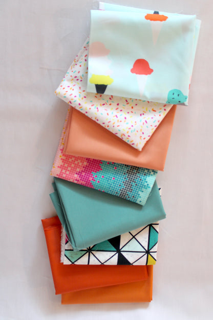 Ice Cream Sundae | Fat Quarter Bundle | 8 Count