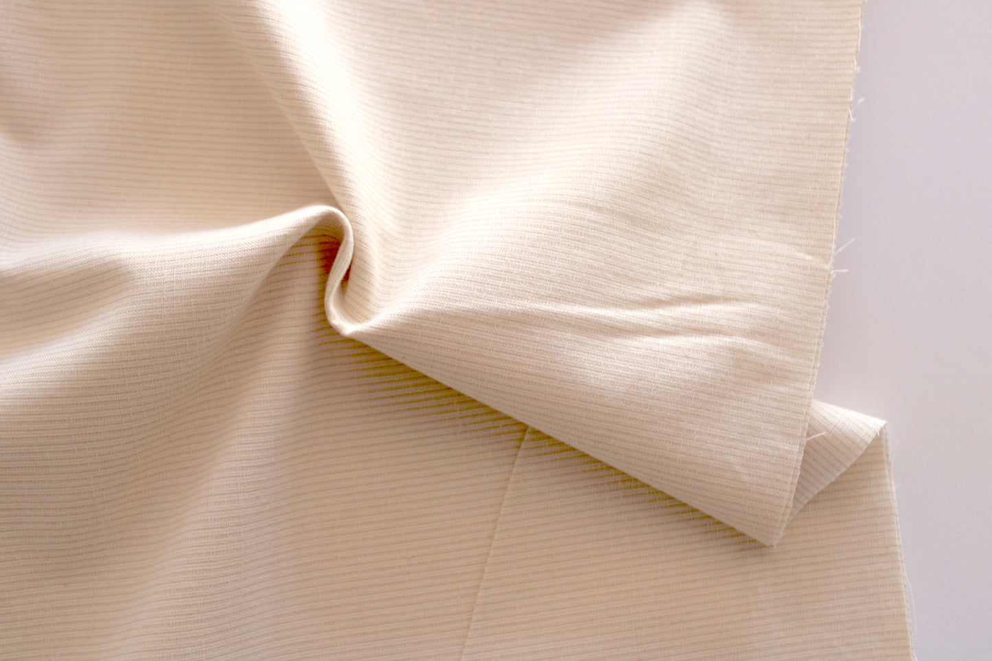 Mini Woven Details | Pinstripe in Wheat