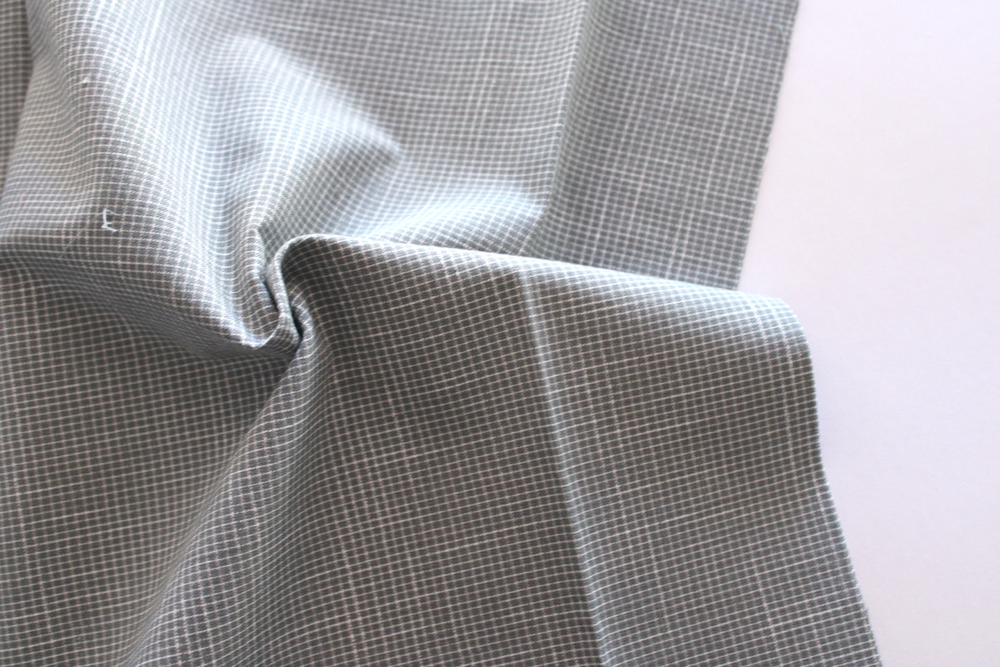 Mini Woven Details | Mini Check in Juniper Ash