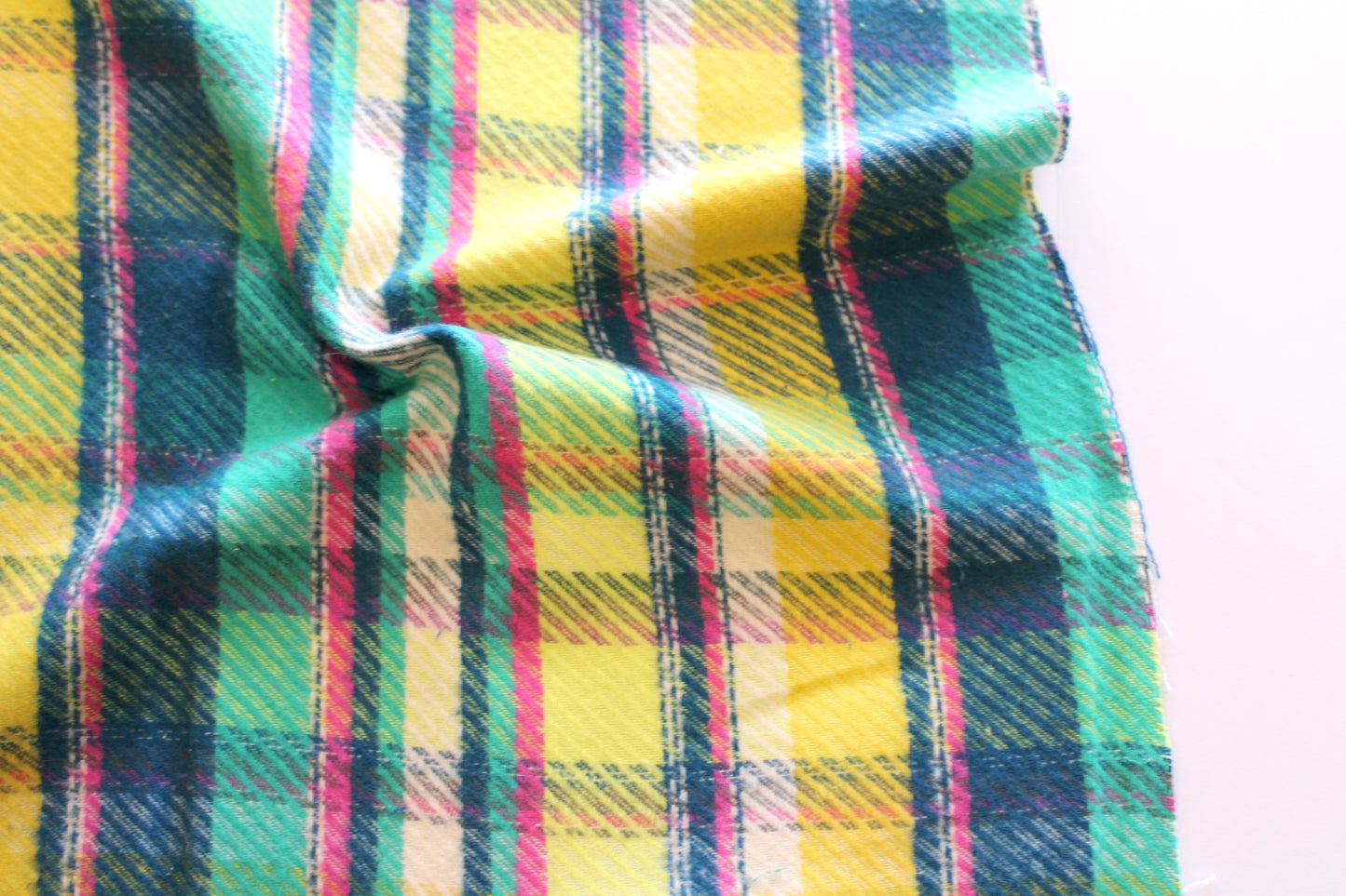 Highlands Flannel | Royal Plaid Sunrise