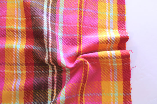 Highlands Flannel | Meadow Plaid Flowerbed