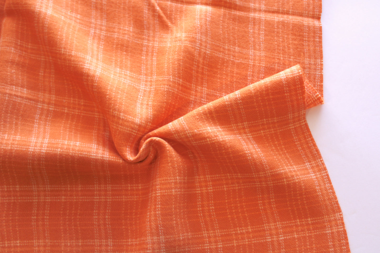 Highlands Flannel | Crosshatch Plaid Spice