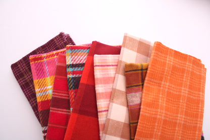 Highlands Flannel | Chevron Plaid Eucalyptus