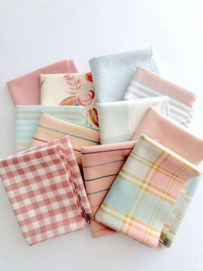 Blues & Pinks | Fat Quarter Bundle | 11 Count