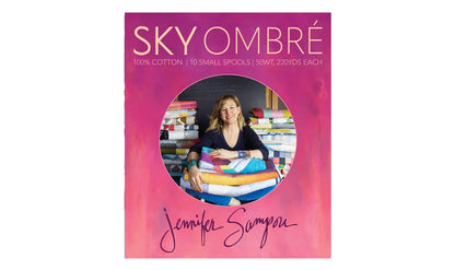 Sky Ombre by Jennifer Sampou | 50wt Cotton Small Spool