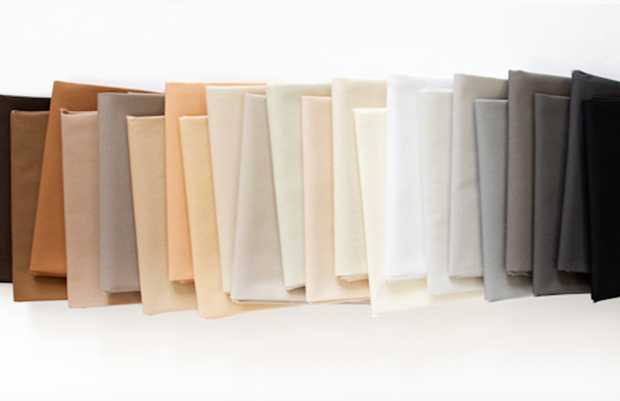 PURE Solids | Hibernating Edition Fat Quarters | 22 Count