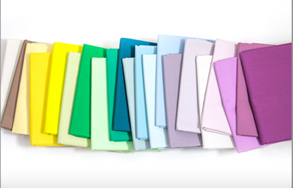 PURE Solids | Iridescent Edition Fat Quarters | 21 Count