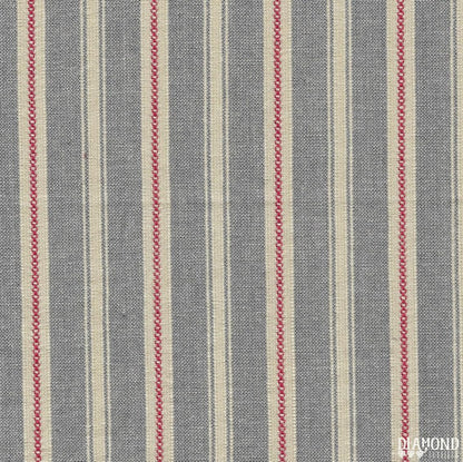 Americana Vintage Stripe | Faded Blue Red Dobby