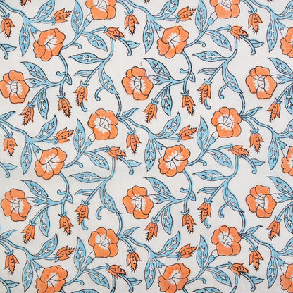 Indian Block Prints | Cottage | Trumpet Vines in Winter