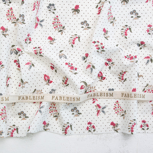 Indian Block Prints | Cottage | Lattice Floral in Pink