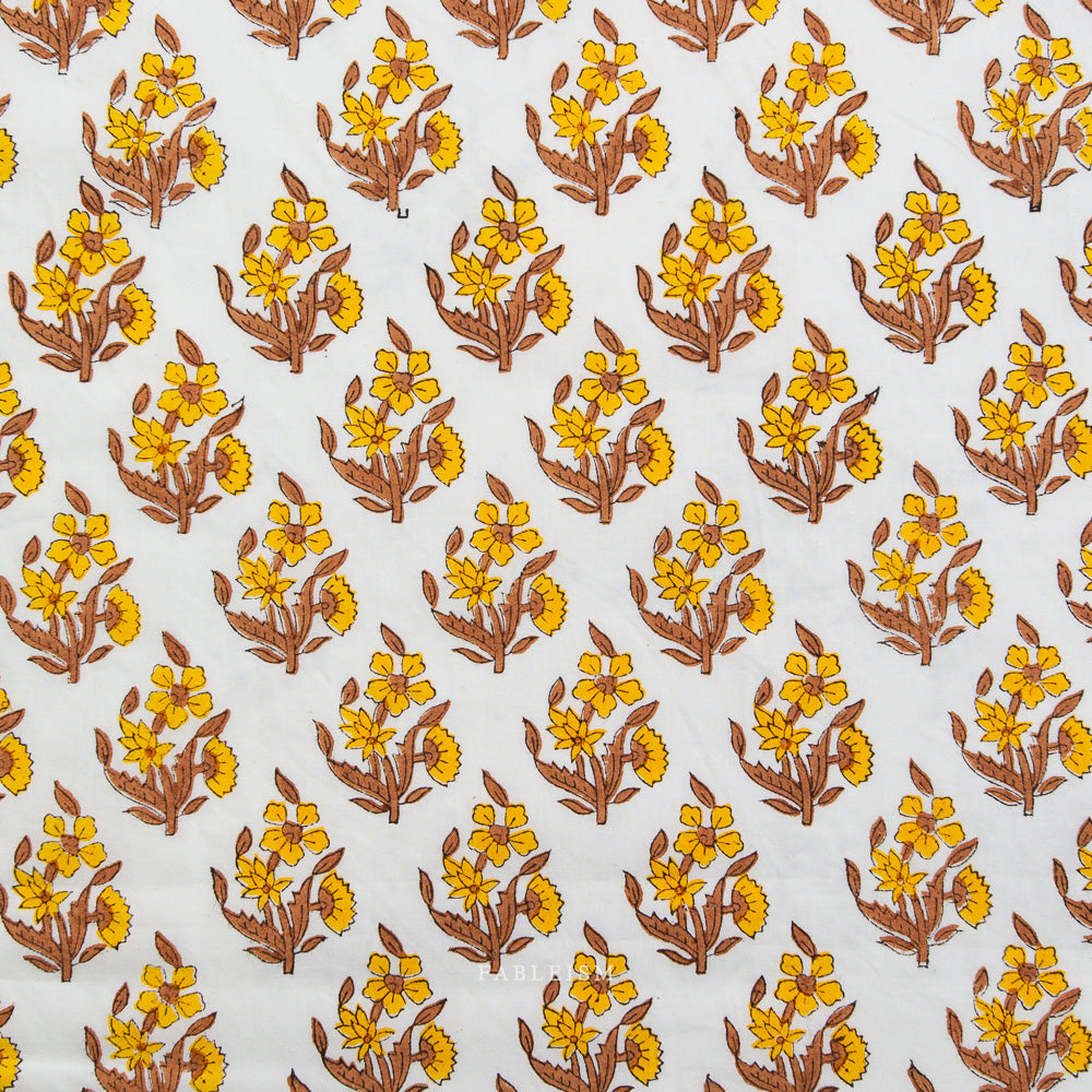 Indian Block Prints | Cottage | Weekend Floral in Summer