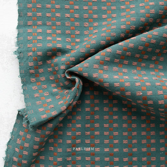 Canyon Springs | Basket Weave in Teal