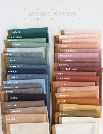 Sprout Woven | Wisdom | Fat Quarter Bundle | 11 Count