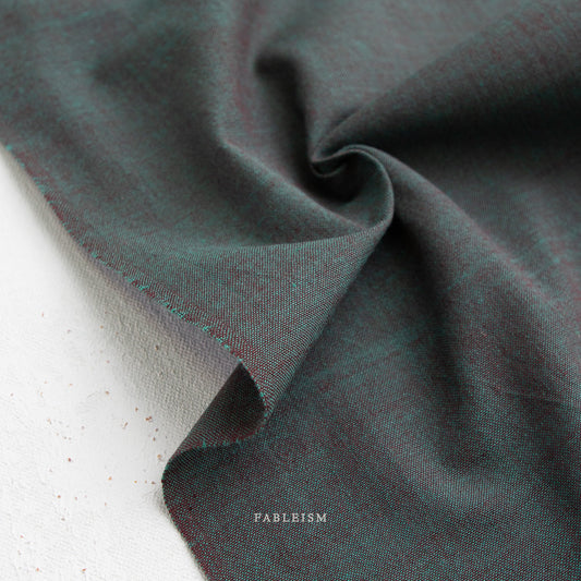 Watercolor Wovens | Peacock