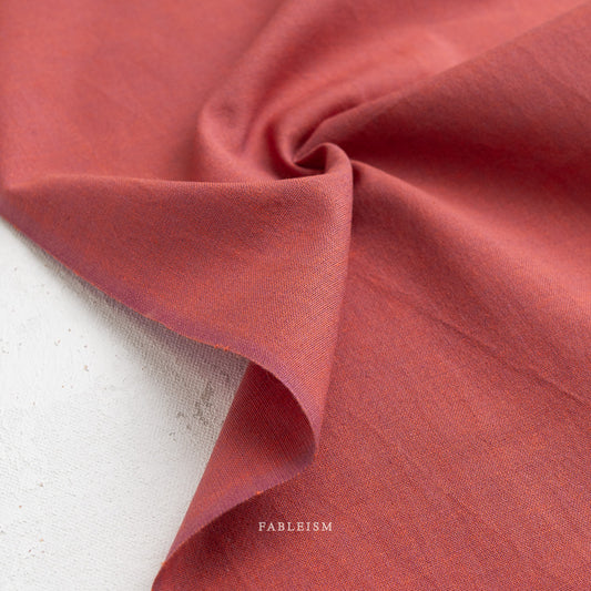 Watercolor Wovens | Red Pear